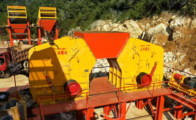 湖南婁底石灰石破碎項目