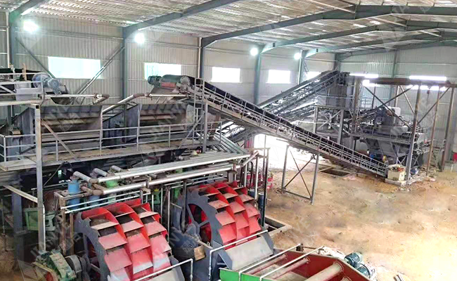 安徽池州灰巖制砂項目