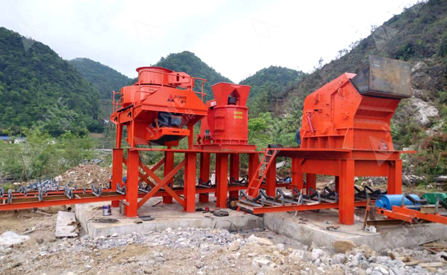 湖北恩施砂石設備項目